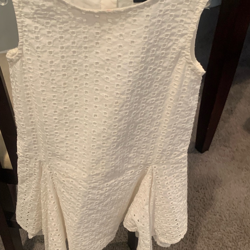 Baby Gap white eyelet dress